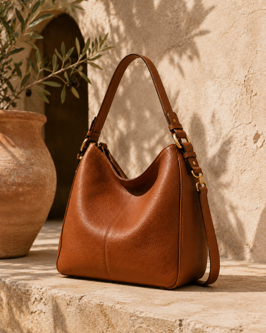Bolso Siena – Cuero coñac