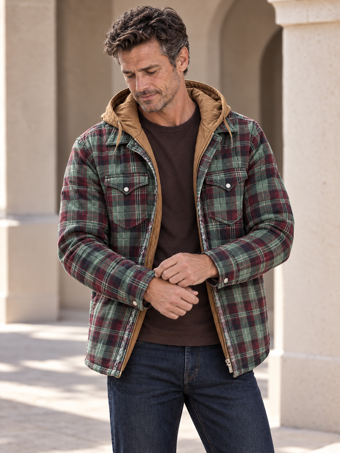 DIEGO | CHAQUETA DE CUADROS