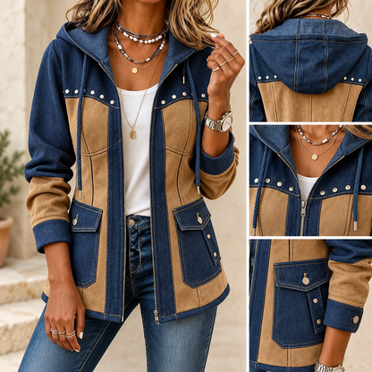 ROCÍO | CHAQUETA BICOLOR